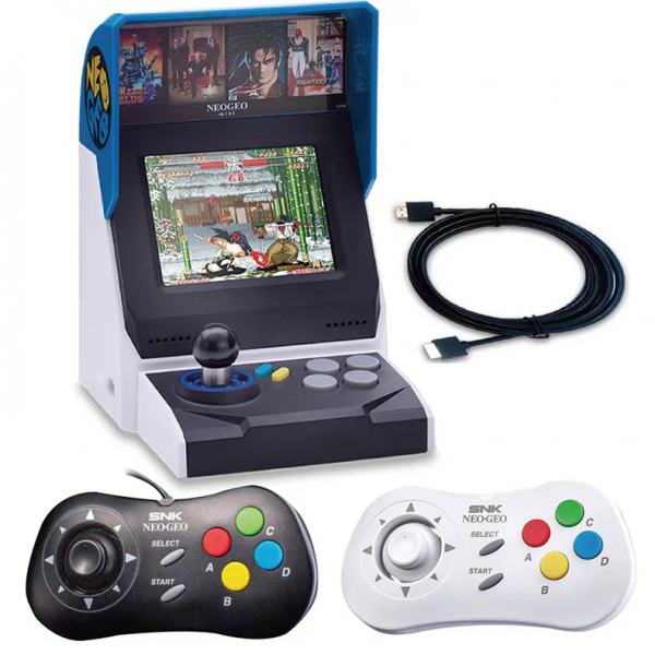 SNK Unico SNK MINI Deluxe 復古遊戲機 | 40款內建遊戲 | 兩個手制